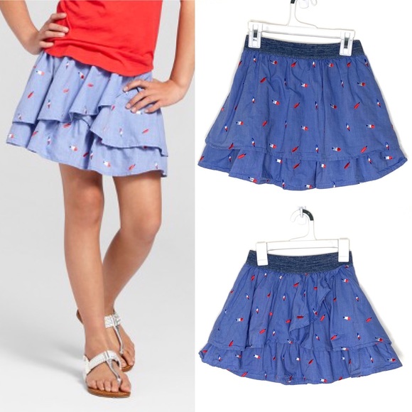 Cat & Jack Other - Cat & Jack™ Blue Girls Popsicle Print Skirt